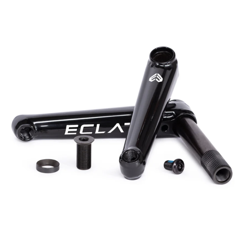 PEDALIER BMX ECLAT TIBIA Noir, 175 mm
